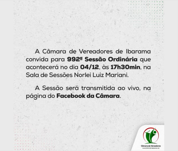 04 12 992 sessão ordinária